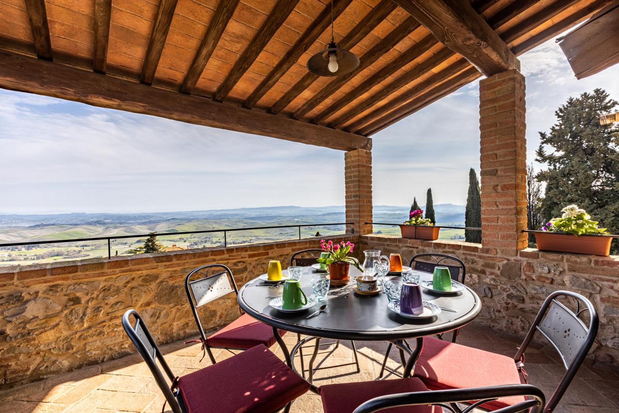 La Terrazza Villa Chianni Exteriör bild