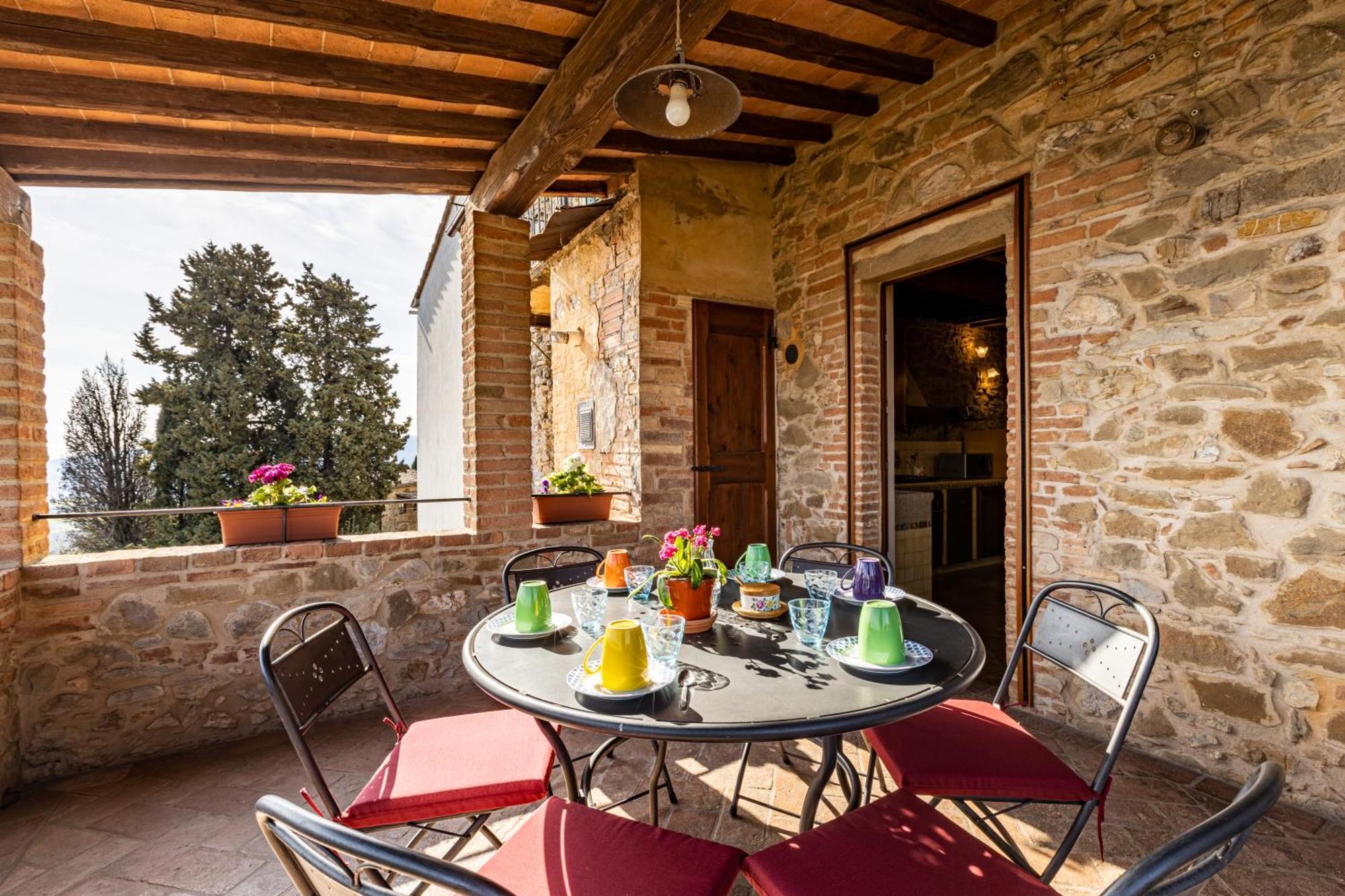 La Terrazza Villa Chianni Exteriör bild